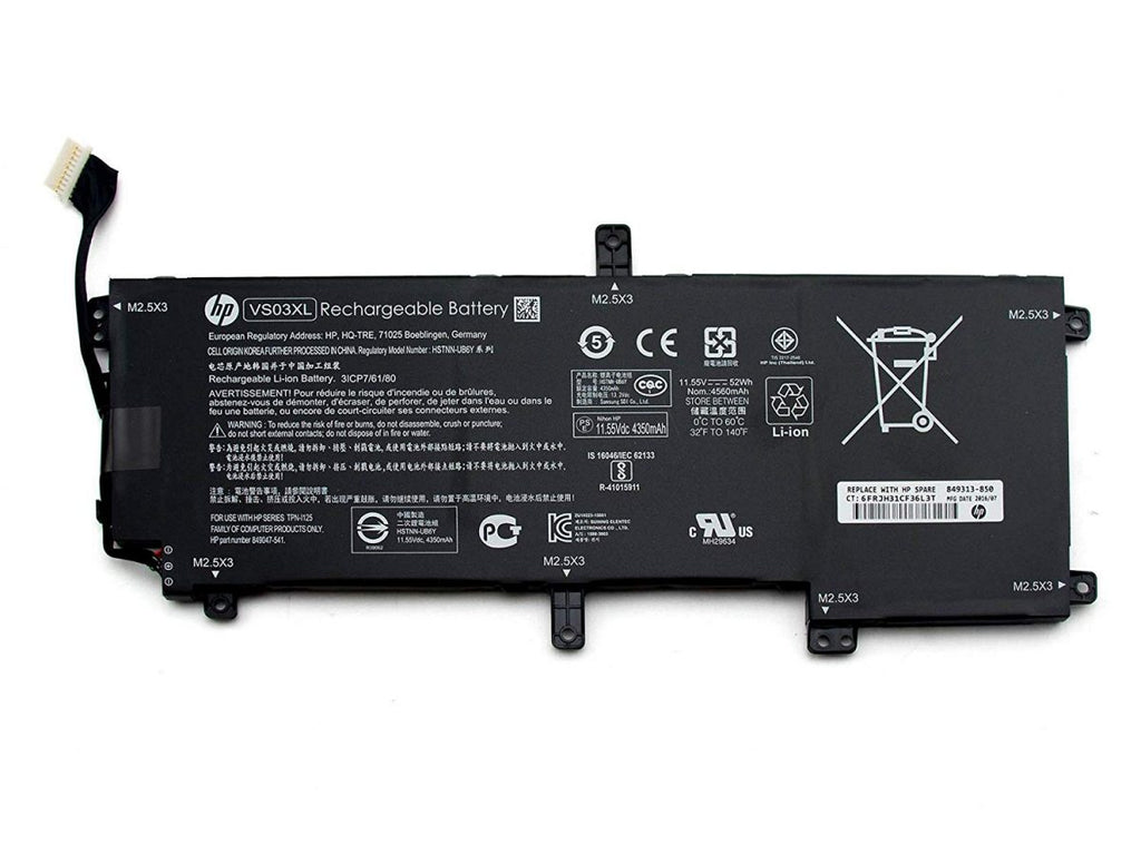 HP Envy 15-AS116TU VS03XL HSTNN-UB6Y 52Wh Laptop Battery - Laptop Spares