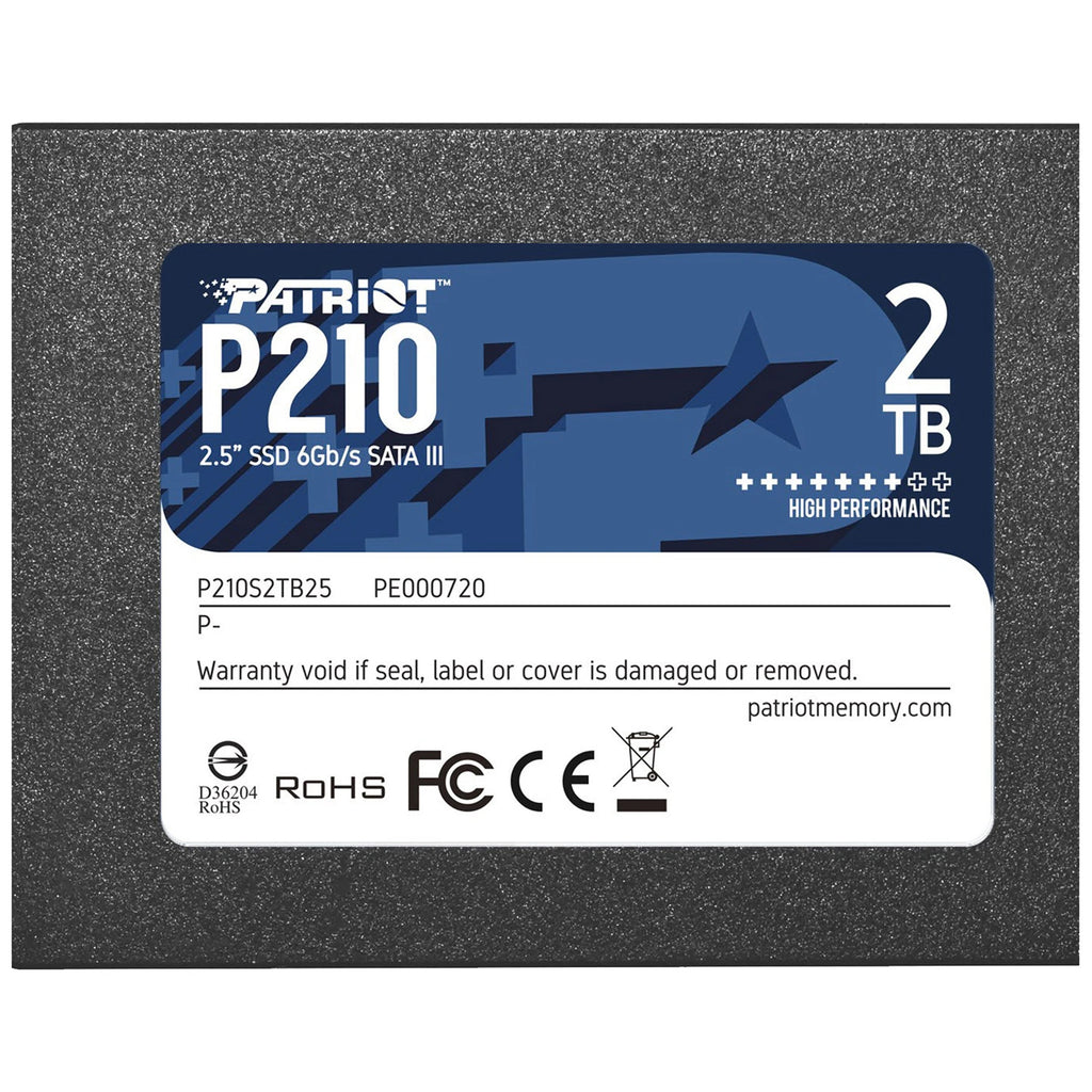 Patriot P210 2TB 2.5" SATA III Solid State Drive - Laptop Spares