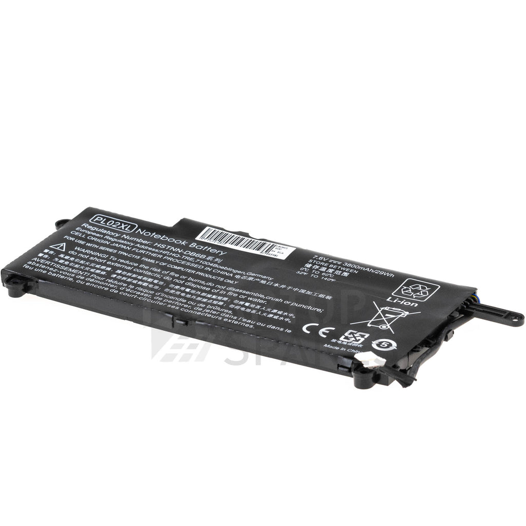 HP HSTNN-LB6B PL02X 3800mAh 4 Cell Battery - Laptop Spares