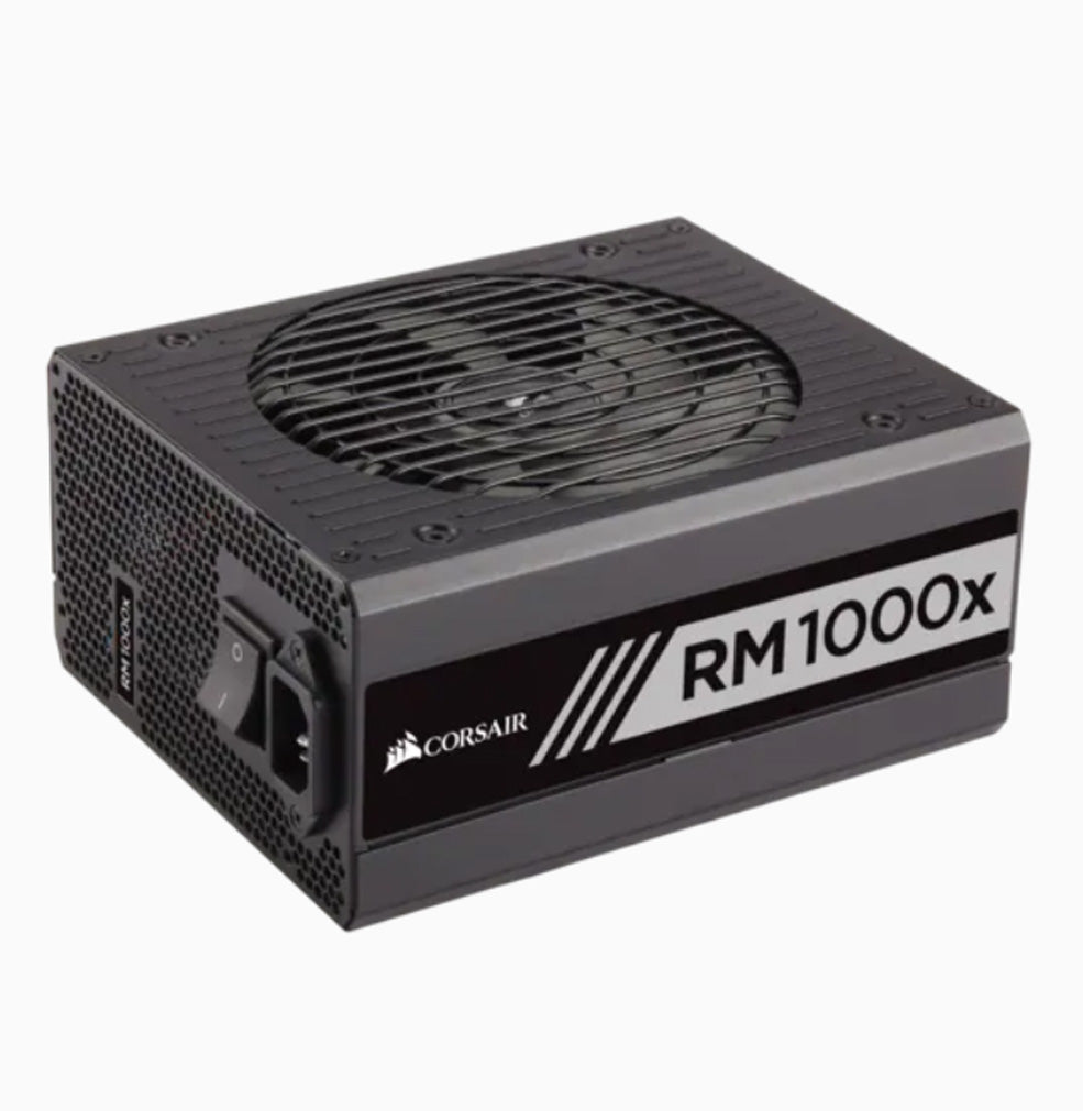 Corsair RMx Series RM1000x 1000 Watt 80 PLUS Gold Certified Fully Modular PSU UK - Laptop Spares