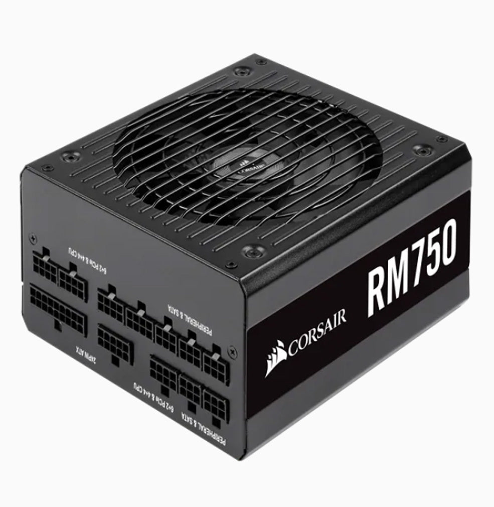 Corsair RM Series RM750 — 750 Watt 80 PLUS Gold Certified Fully Modular PSU - Laptop Spares