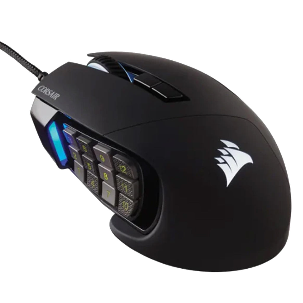 Corsair SCIMITAR RGB ELITE Optical MOBA/MMO Gaming Mouse - Laptop Spares