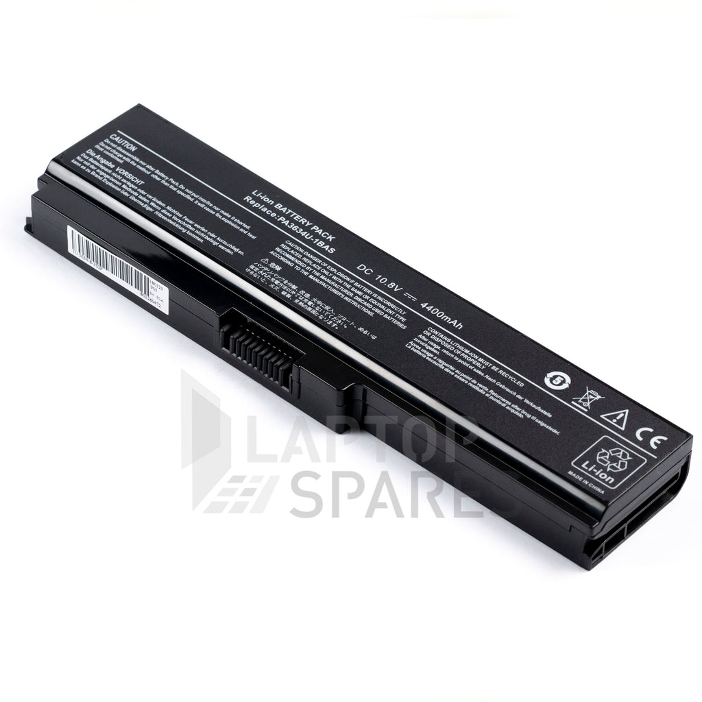 Toshiba PA3728U-1BRS PA3780U-1BRS PABAS201 PABAS215 4400mAh 6 Cell Battery - Laptop Spares