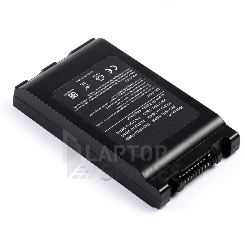Toshiba PA3191U-3BRS PA3191U-4BAS PA3191U-4BRS PA3191U-5BAS 4400mAh 6 Cell Battery - Laptop Spares