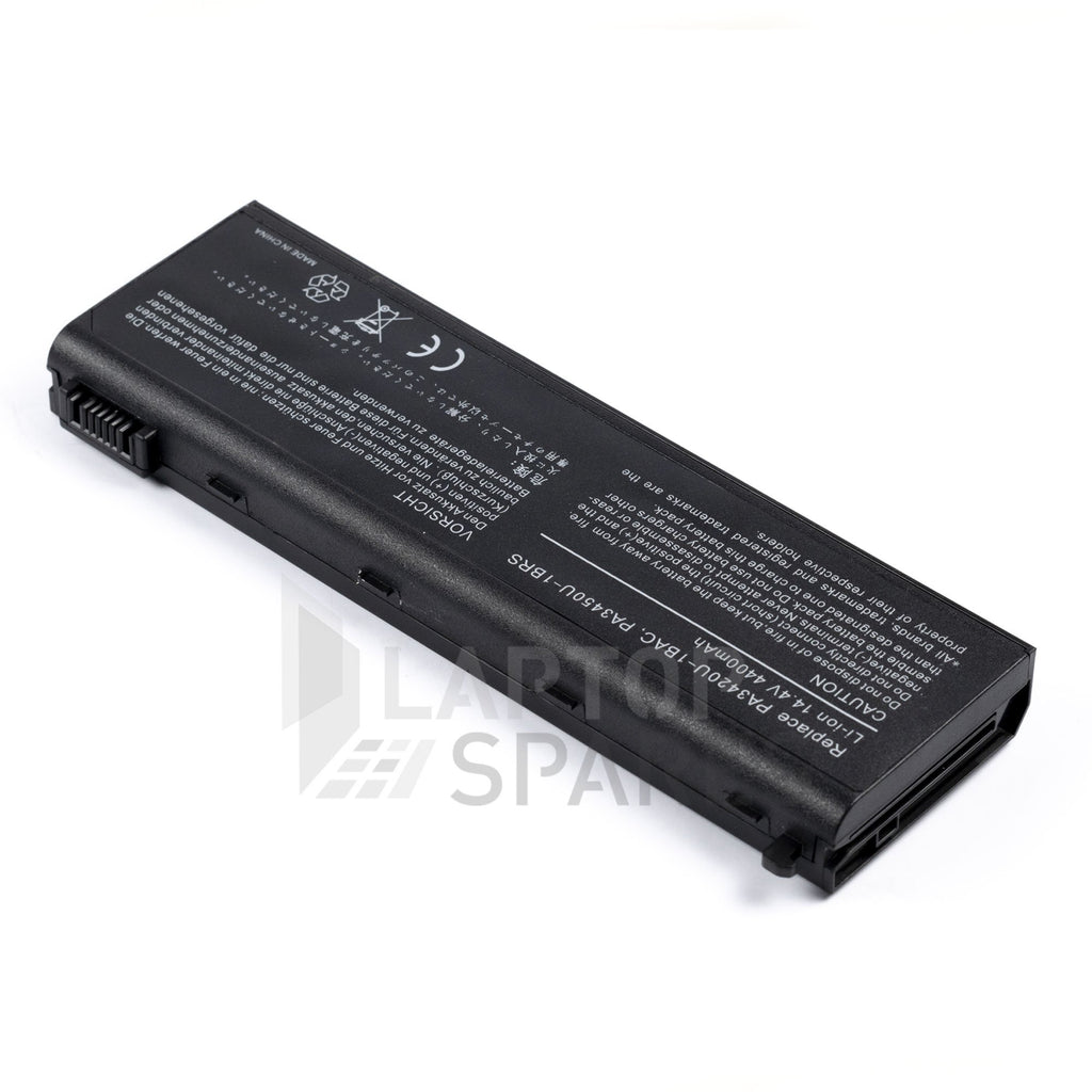 Toshiba Satellite L10 114 130 4400mAh 8 Cell Battery - Laptop Spares