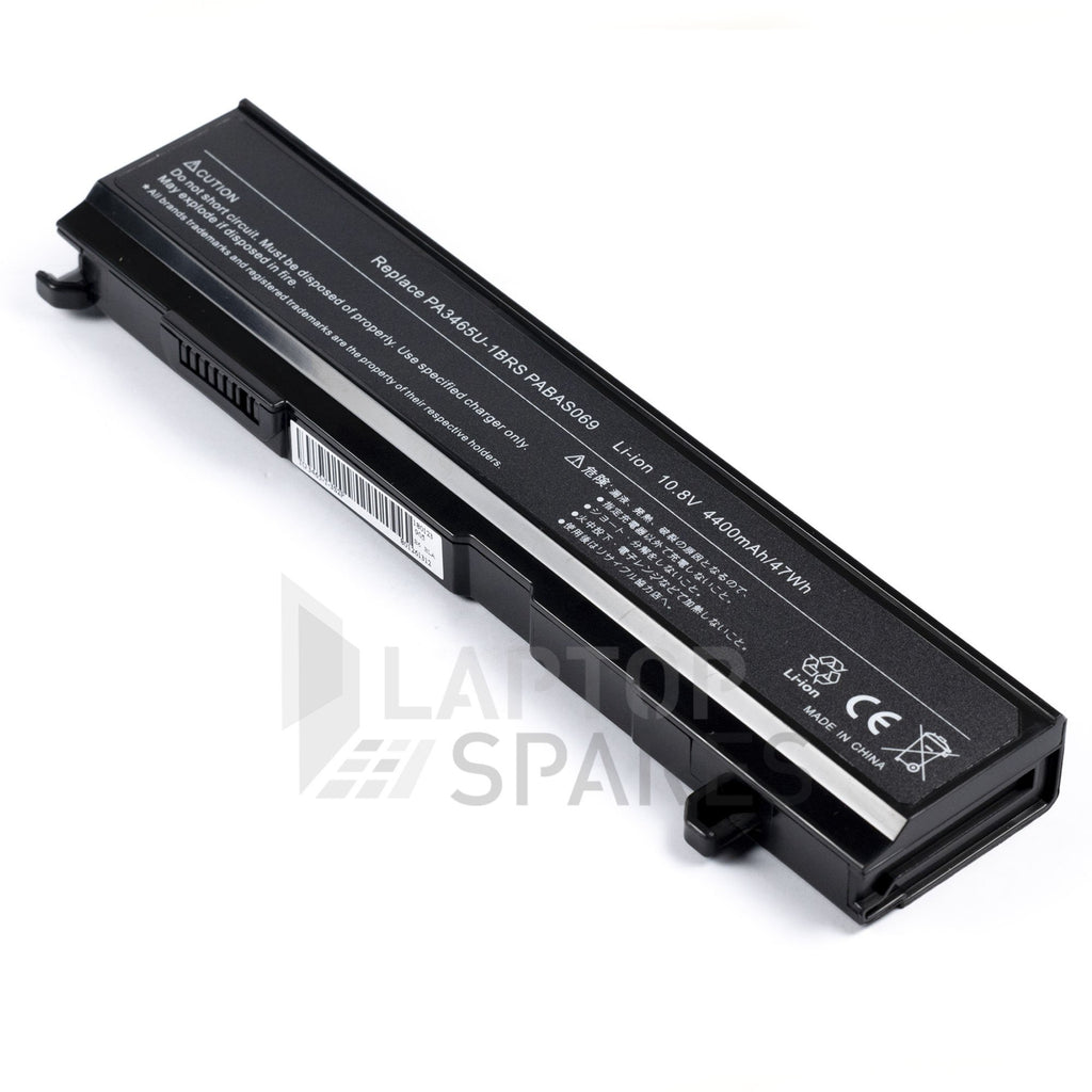 Toshiba Satellite M45 S169 S169X 4400mAh 6 Cell Battery - Laptop Spares
