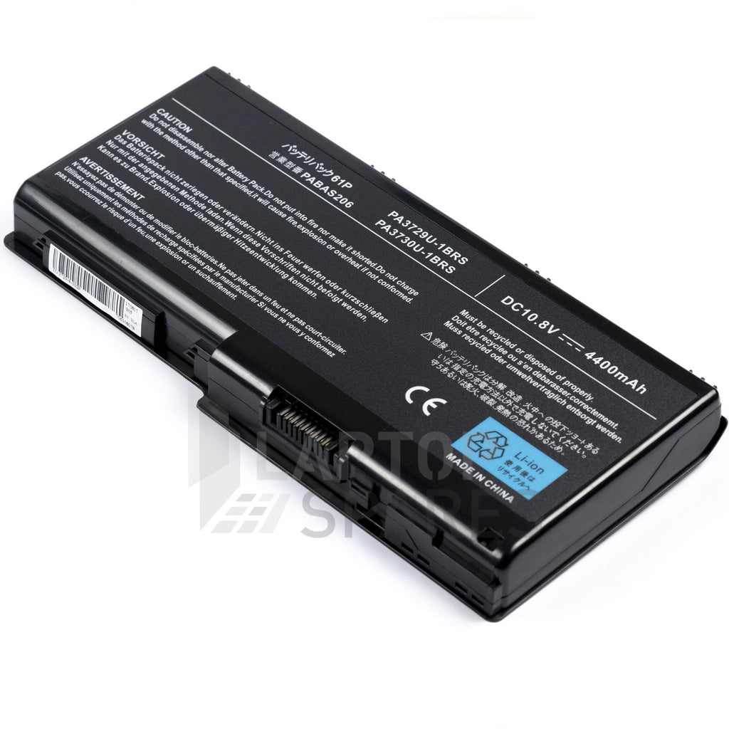 Toshiba Satellite P500 1DT 1DW 1DX 4400mAh 6 Cell Battery - Laptop Spares