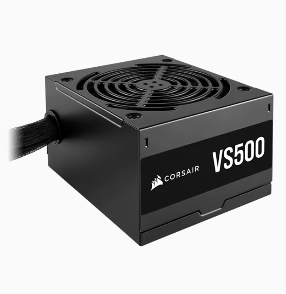 Corsair VS Series VS500 — 500 Watt 80 PLUS Certified Non-Modular ATX PSU - Laptop Spares