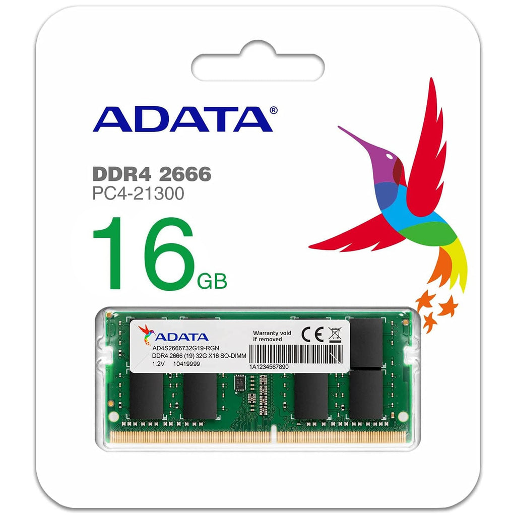 ADATA 16GB DDR4 2666MHz SO-DIMM Laptop RAM - Laptop Spares