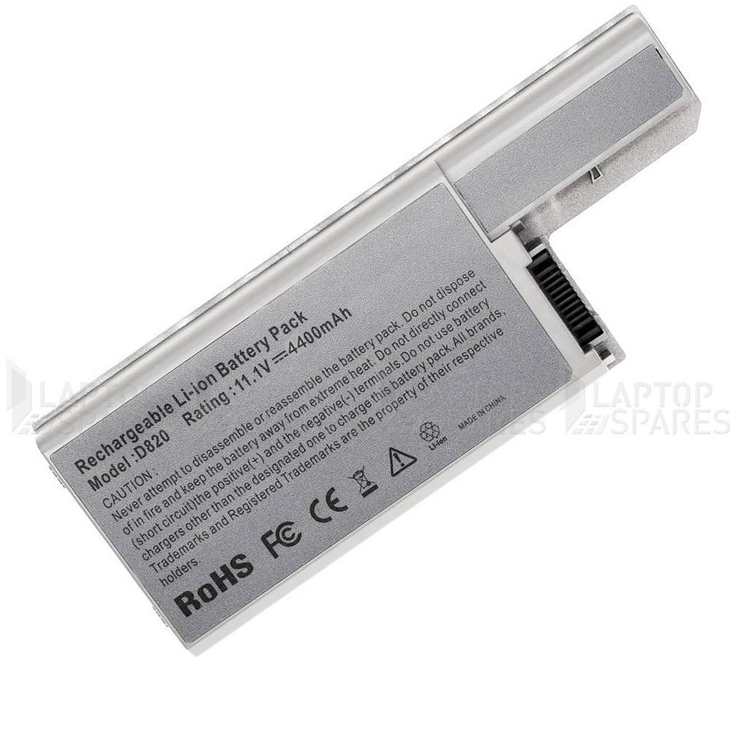 Dell Latitude D820 CF623 CF704 5200mAh 6 Cell Battery - Laptop Spares