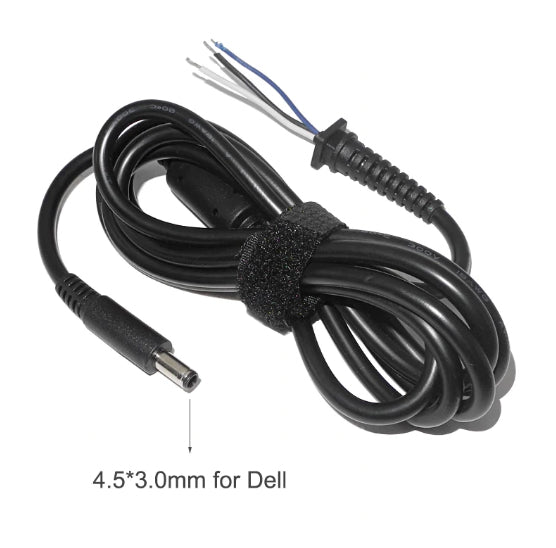 DELL 45W 65W 90W 4.5*3.0mm 1.5M DC Cable - Laptop Spares