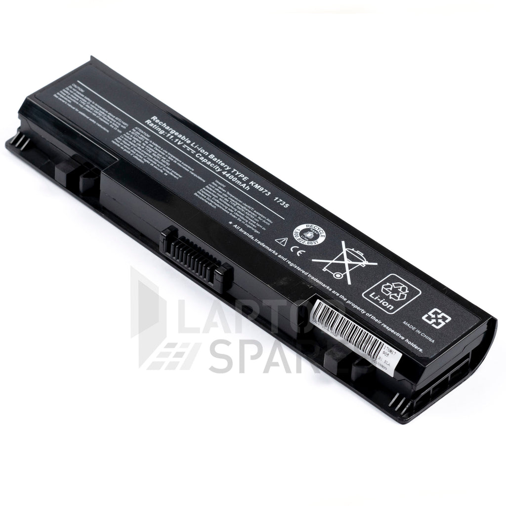 Dell Inspiron 17 1737 KM973 RM868 KM976 4400mAh 6 Cell Battery - Laptop Spares