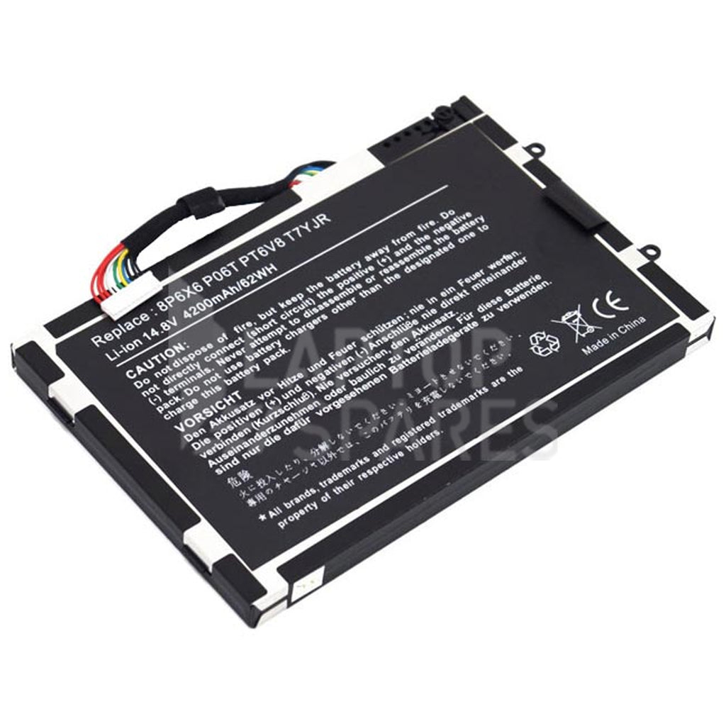 Dell Alienware P18G001 PT6V8 4200mAh 8 Cell Battery - Laptop Spares