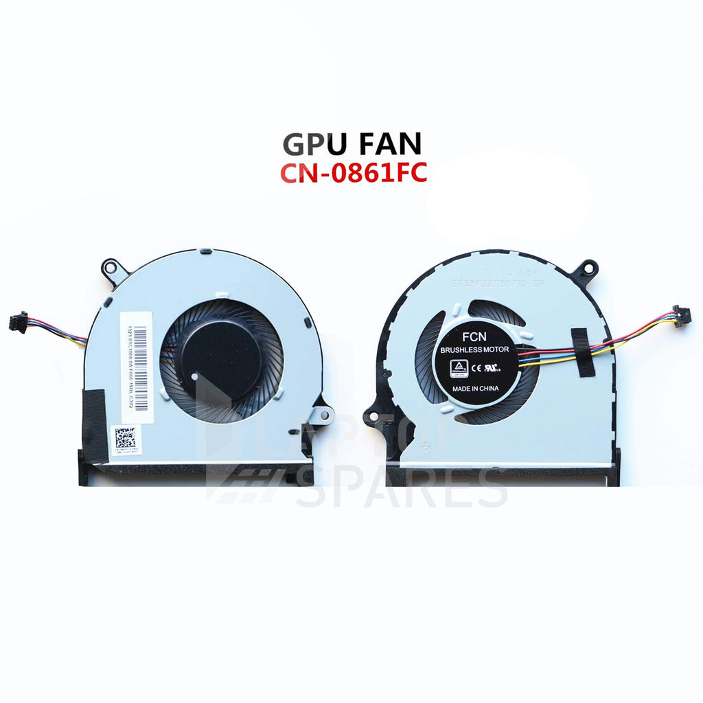 Dell Inspiron 15 7590 Laptop CPU Left Cooling Fan - Laptop Spares