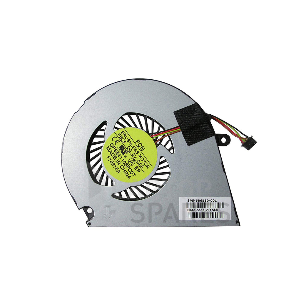 HP 686580-001 DFS541105FC0T EF50060V1 Laptop CPU Cooling Fan - Laptop Spares
