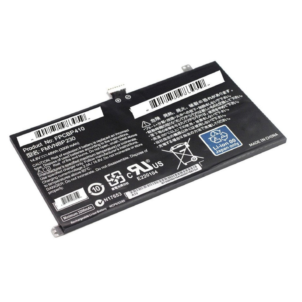 Fujitsu Siemens LifeBook U554 U574 UH574 FPCBP410 3300mAh 4 Cell Battery - Laptop Spares