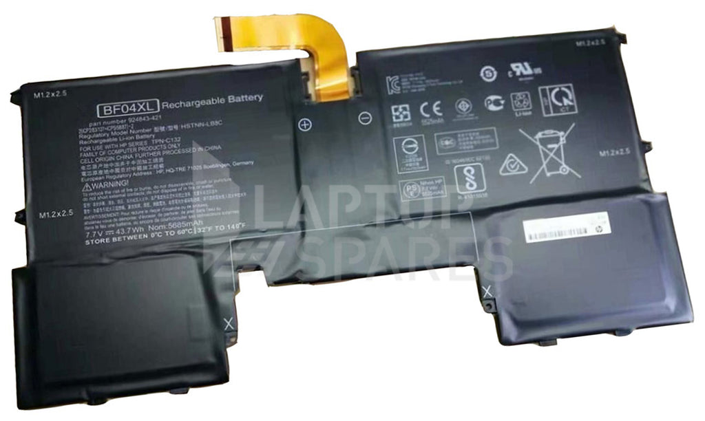 HP Spectre 13-AF059TU 43.7Wh 4 Cell Laptop Battery - Laptop Spares