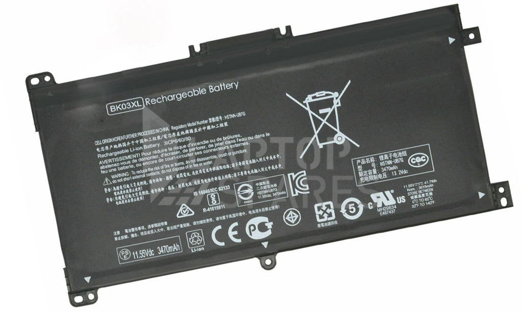 HP Pavilion X360 14-BA BK03XL HSTNN-UB7G 916811-855 39Wh 3 Cell Battery - Laptop Spares