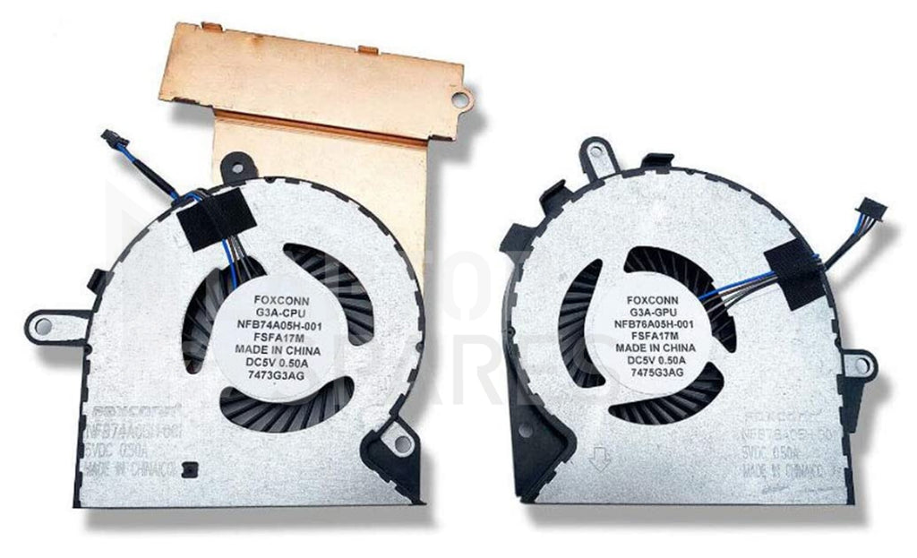 HP OMEN 15-CE011DX 15-CE015DX 15-CE018DX 15-CE019DX 15-CE01DX Laptop CPU Cooling Fan - Laptop Spares