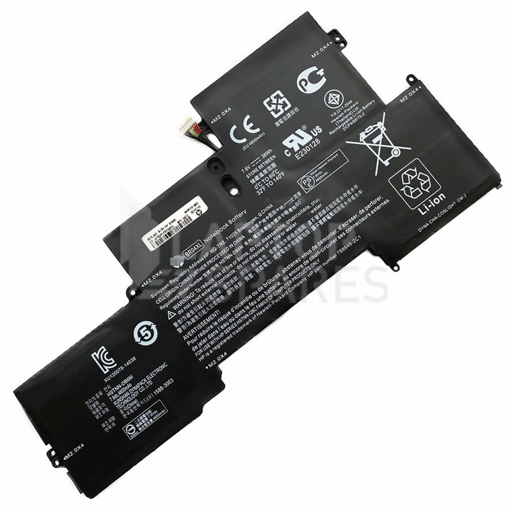 HP EliteBook Folio 1020 G1 M0D62PA 36Wh 4 Cell Battery - Laptop Spares