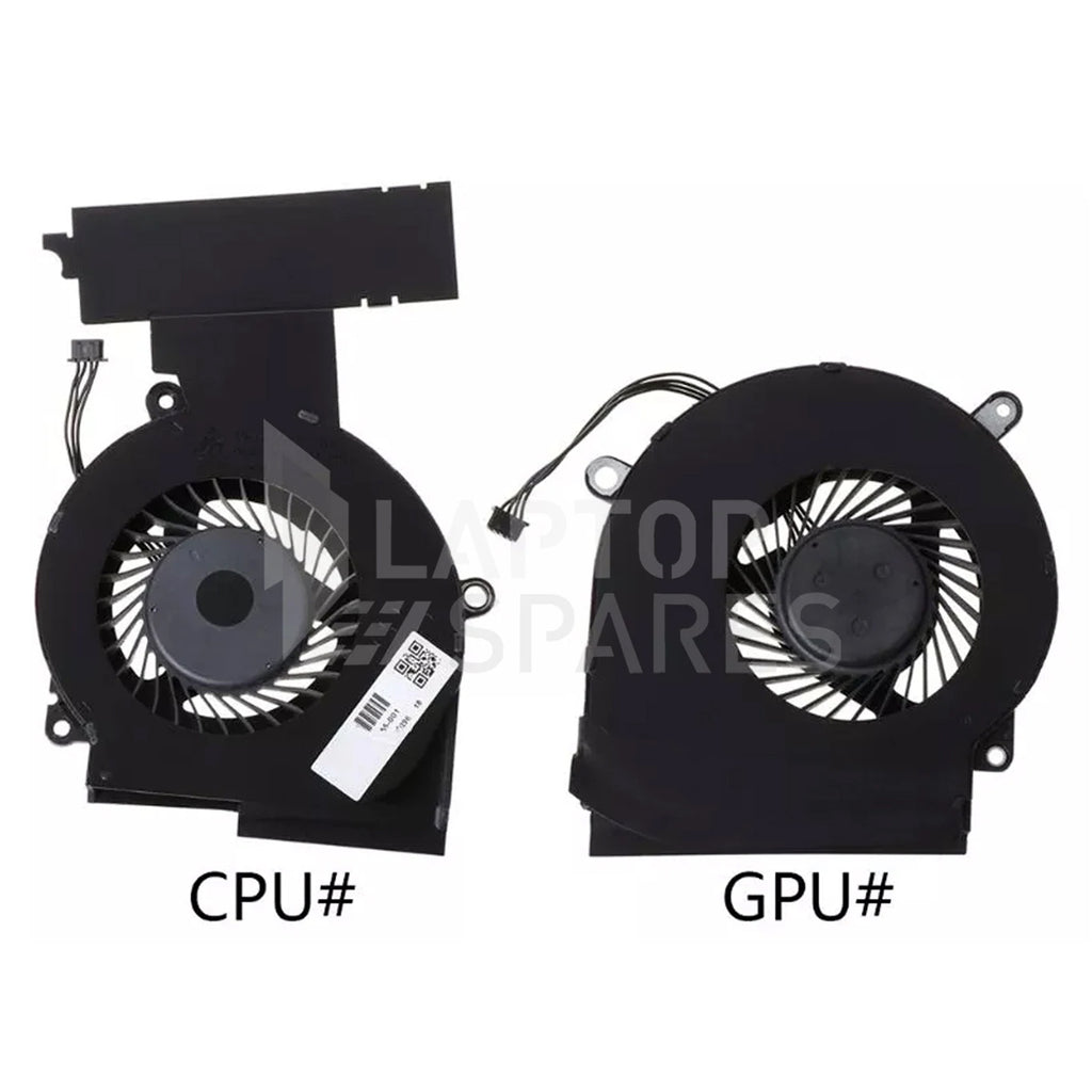 HP OMEN 15-DC L30203-001 Laptop CPU Cooling Fan Pair - Laptop Spares