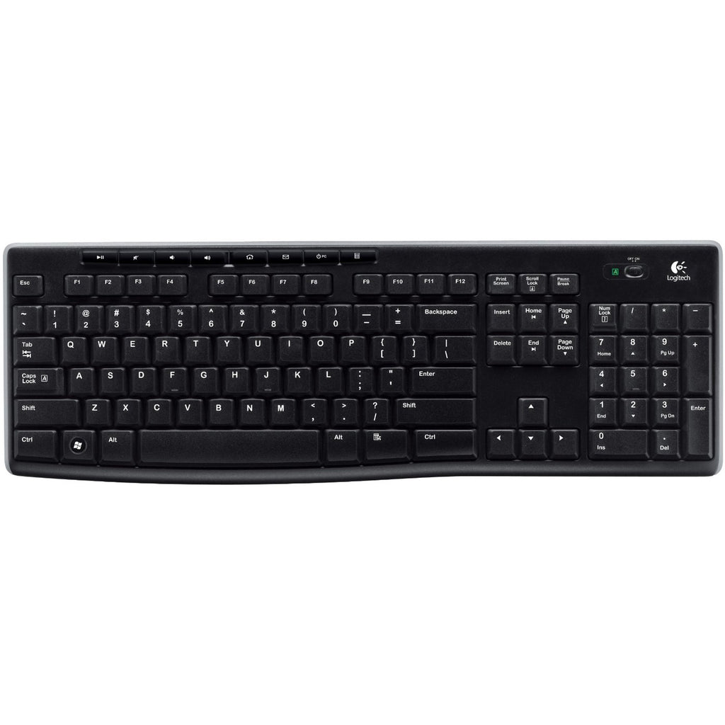 Logitech 2.4GHz Wireless Keyboard K270 - Laptop Spares