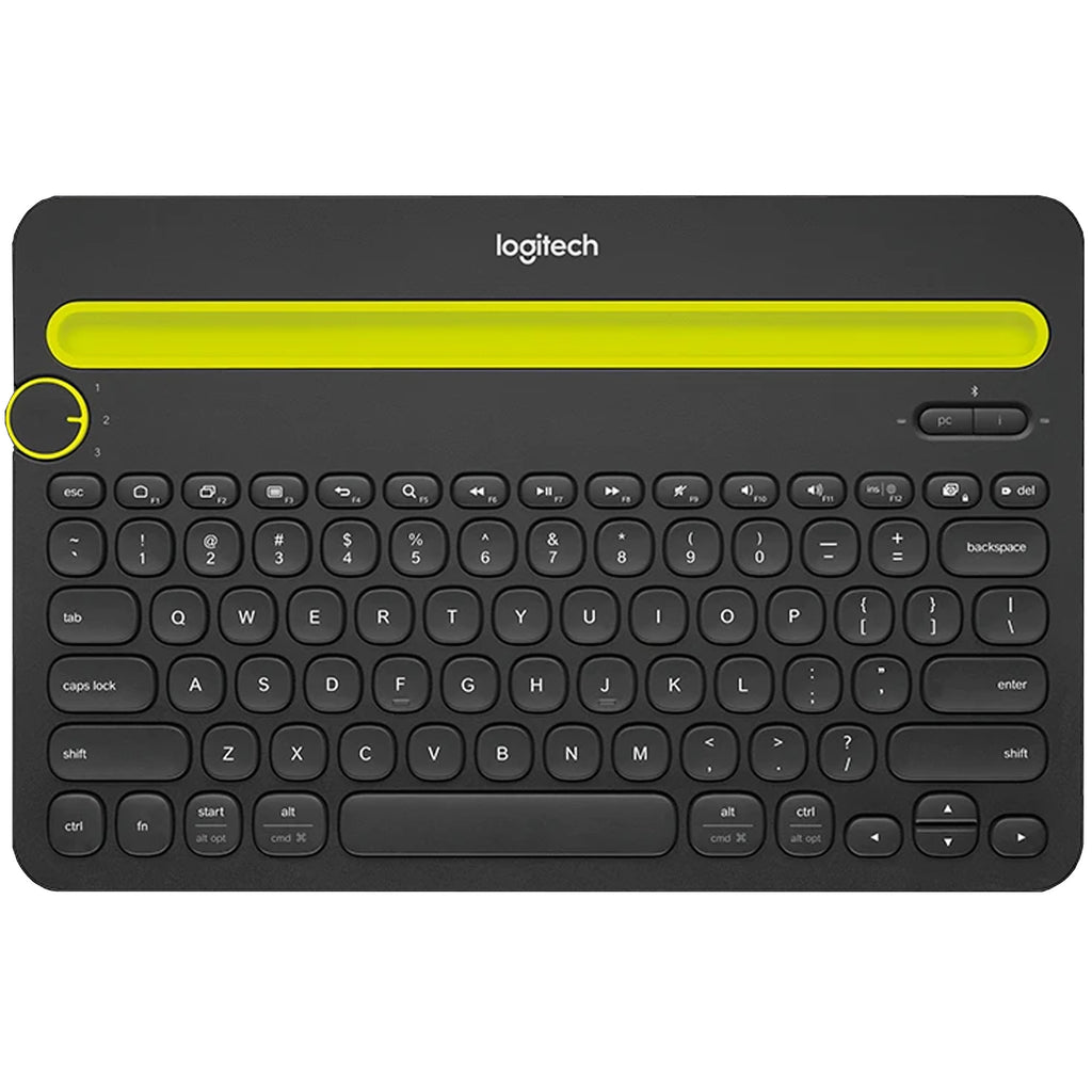Logitech K480 Wireless Multi-Device Keyboard, Bluetooth - Laptop Spares