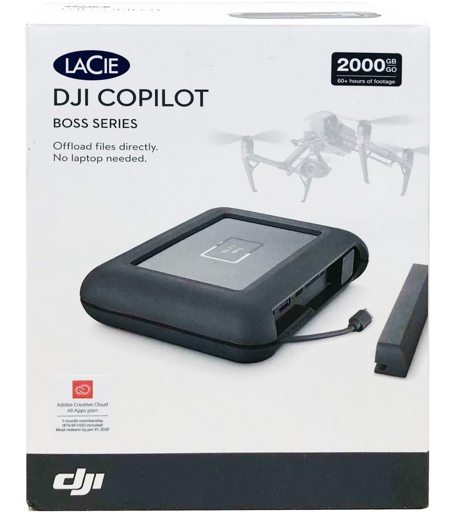 LaCie DJI Copilot Portable 2TB Drive - Laptop Spares