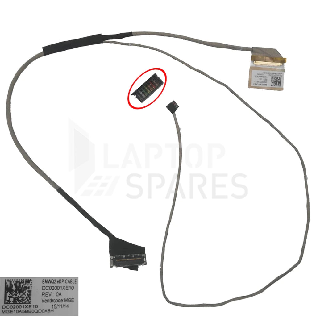 Lenovo IdeaPad 300-15 300-15ISK 300-15IBR LAPTOP LCD LED LVDS Cable - Laptop Spares