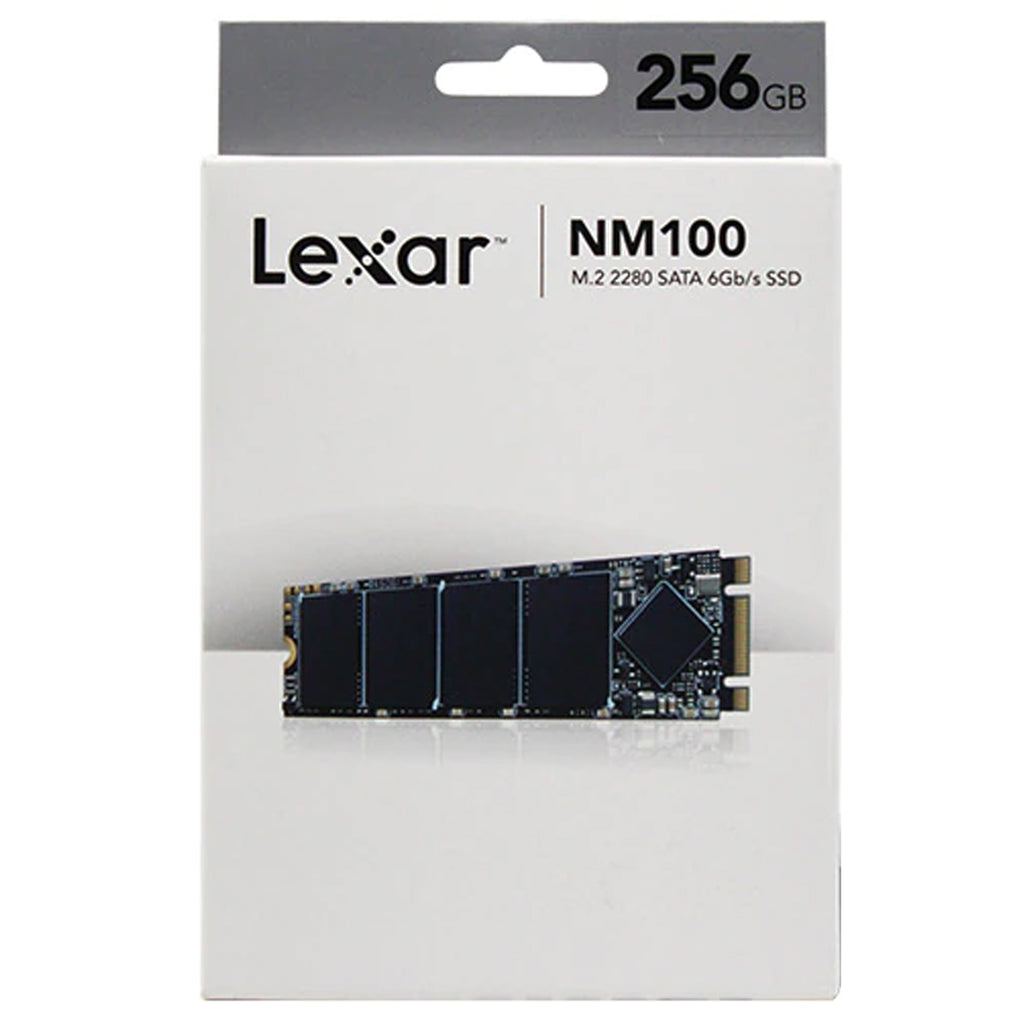 Lexar NM100 256GB M.2 2280 SSD Card - Laptop Spares