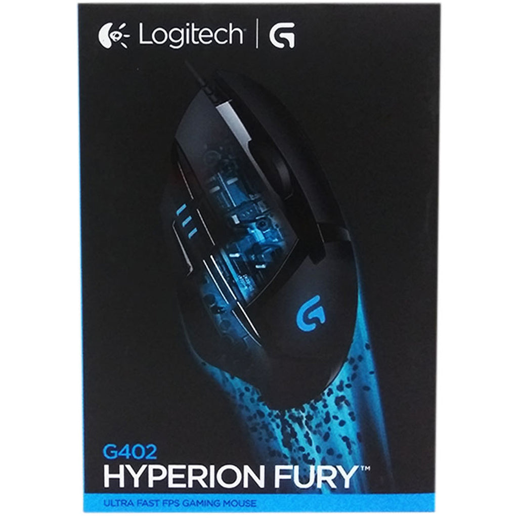 Logitech G402 Hyperion Fury USB Wired FPS Gaming Mouse Works