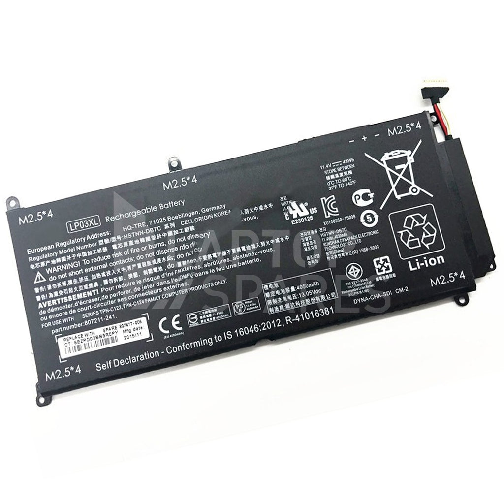 HP Envy 15-AE104NM 15-AE108NM 15-AE152NA 15-AE195UR 48Wh 3 Cell Battery - Laptop Spares