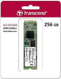 Transcend 256GB M.2 SATA Internal SATA III MTS830 SSD Card - Laptop Spares