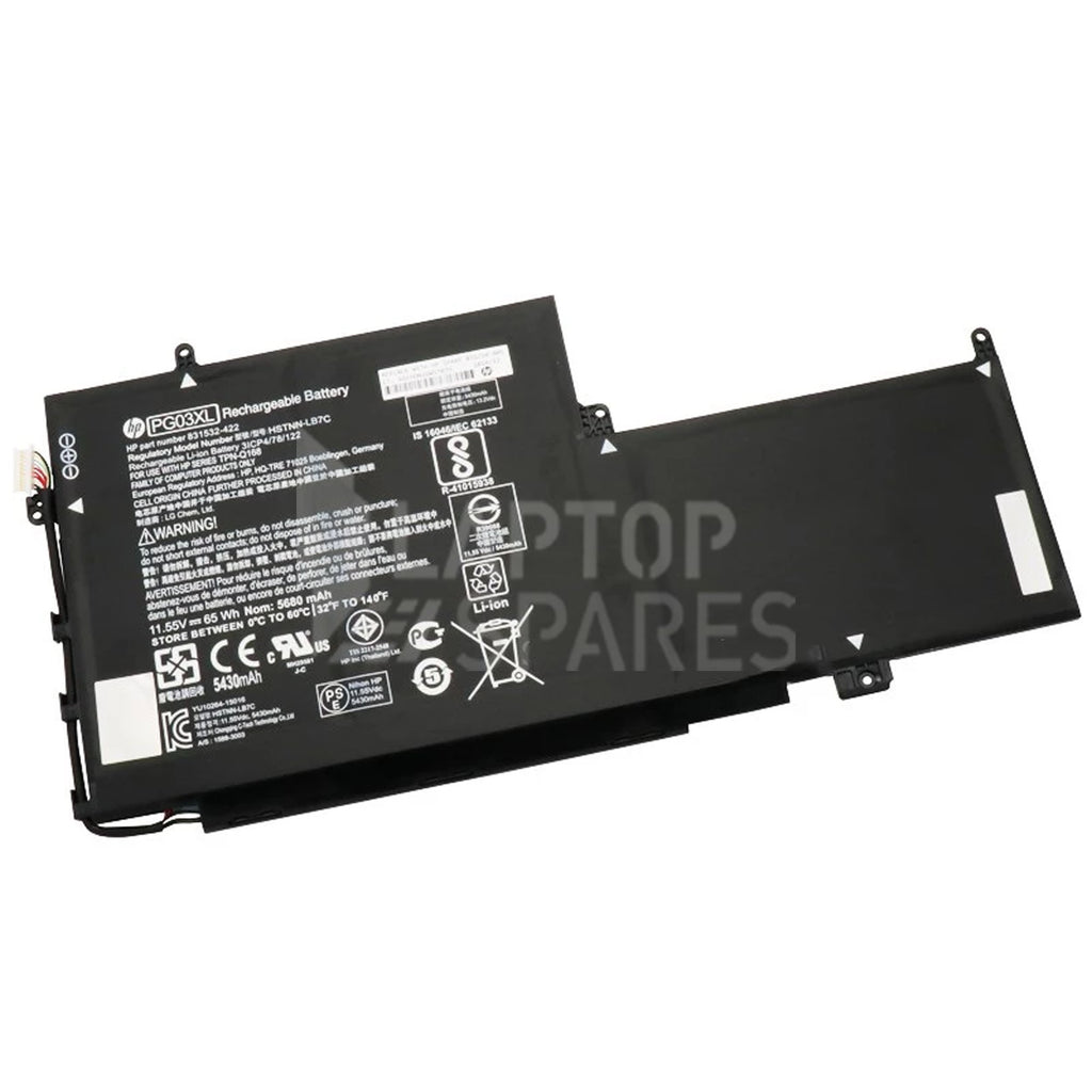 HP Spectre X360 15-AP012DX 15-AP070NZ 15-AP090NZ 15T-AP000 PG03XL 65Wh 3 Cell Battery - Laptop Spares