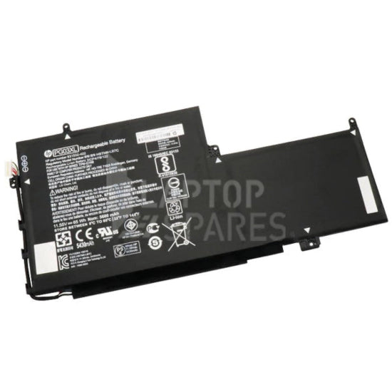 HP Spectre X360 15-AP000NA 15-AP000NX 15-AP004NA PG03XL 65Wh 3 Cell Battery - Laptop Spares