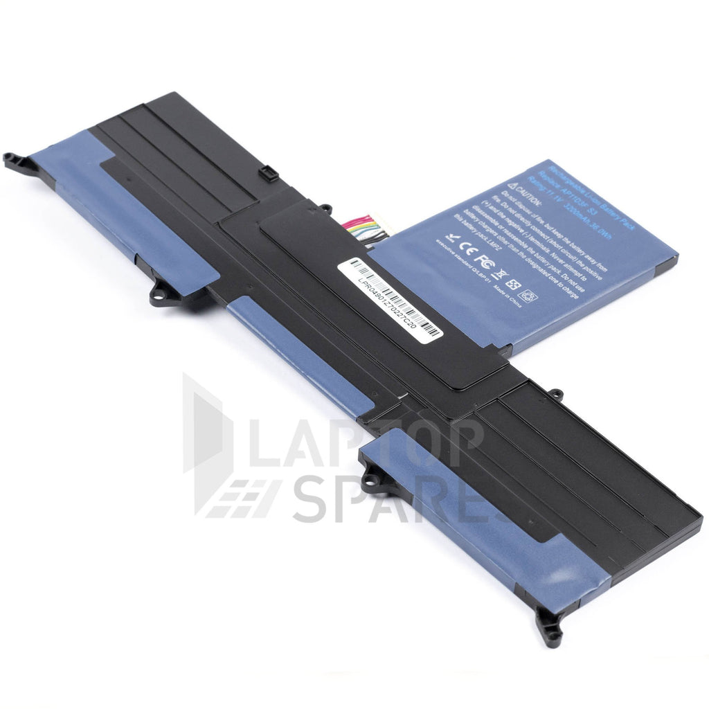 Acer Aspire S3 391 6466 6470 6497 6676 3200mAh 3 Cell Battery - Laptop Spares