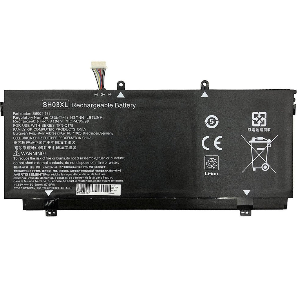 HP Spectre X360 13-W002NO 5012mAh 3 Cell Battery - Laptop Spares