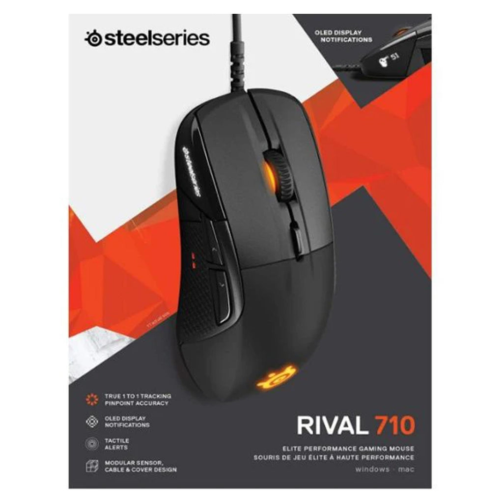SteelSeries Rival 710 RGB Optical Gaming Mouse - Laptop Spares