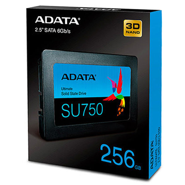 Adata SU750 256GB 3D NAND Solid State Drive - Laptop Spares
