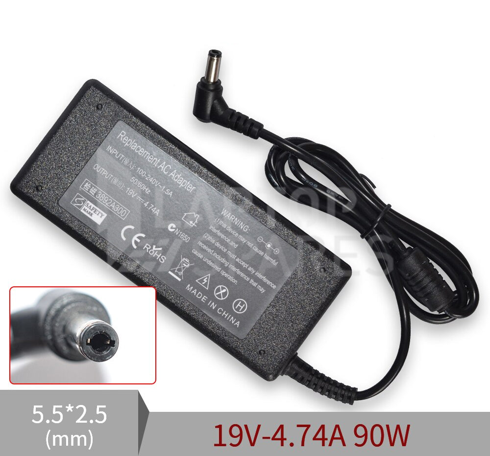 Toshiba Satellite C645 C650 C650D Replacement Laptop AC Adapter Charger - Laptop Spares