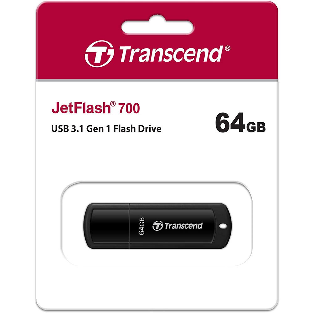 Transcend 64GB JetFlash 700 USB 3.1 Gen 1 Flash Drive - Laptop Spares