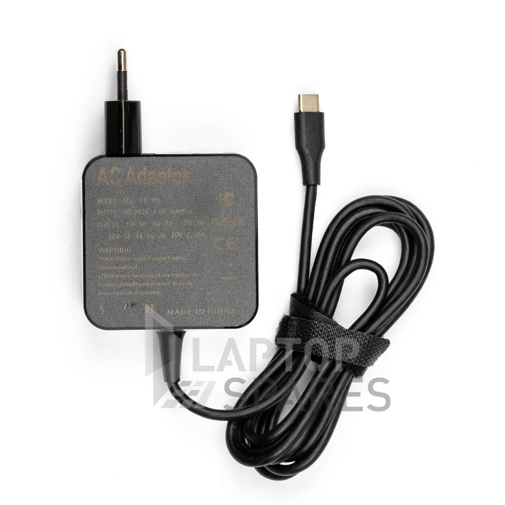Toshiba USB-C 65W Laptop AC Adapter Charger - Laptop Spares