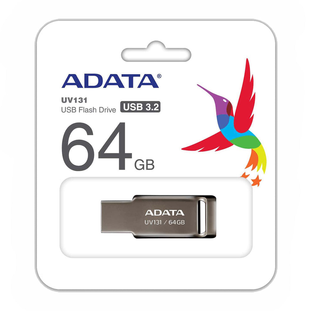 Adata UV131 64GB USB Flash storage Drive 3.0 - Laptop Spares