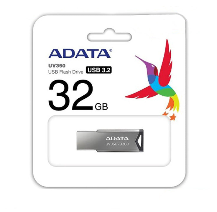 Adata UV350 32GB USB Flash storage Drive 3.2 - Laptop Spares